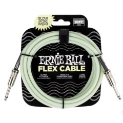 Ernie Ball 6436 Flexcable 3m gitárkábel glow