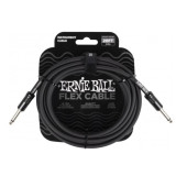 Ernie Ball 6435 Flexcable 6m gitárkábel fekete
