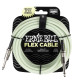 Ernie Ball 6437 Flexcable 6m gitárkábel glow