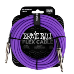 Ernie Ball 6420 Flexcable 6m gitárkábel lila