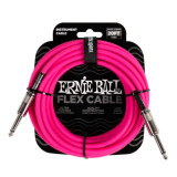 Ernie Ball 6418 Flexcable 6m gitárkábel rózsaszín