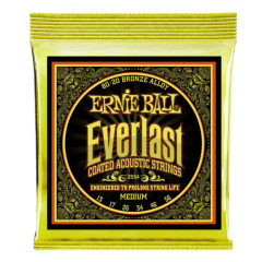 Ernie Ball 2554 Everlast Coated 80/20 Bronze 13-56 húrkészlet