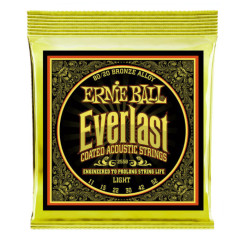 Ernie Ball 2558 Everlast Coated 80/20 Bronze 11-52 húrkészlet