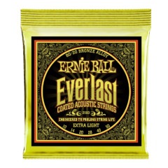 Ernie Ball 2560 Everlast Coated 80/20 Bronze 10-50 húrkészlet