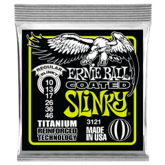Ernie Ball 3121 Titanium RPS Coated Super Slinky 10-46