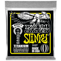 Ernie Ball 3127 Titanium RPS Coated Super Slinky 11-54