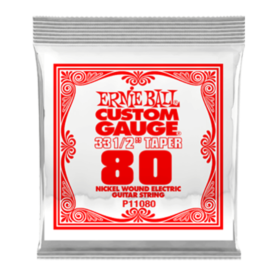 Ernie Ball Single Nickel Wound (Long) 080