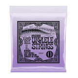 Ernie Ball 2327 Low G Ukulele Strings Black Nylon 