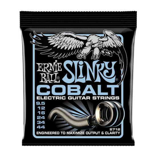 Ernie Ball 2712 Cobalt Primo Slinky húrkészlet 9,5-44