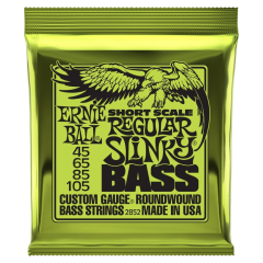 Ernie Ball 2852 Regular Slinky Nickel Wound Short Scale Bass 45-105