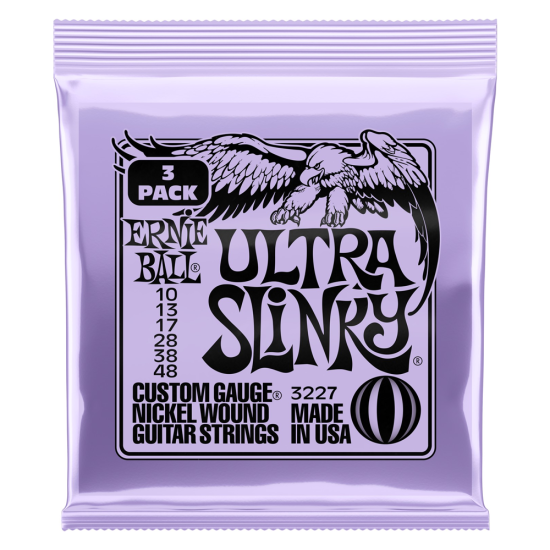 Ernie Ball 3227 Ultra Slinky húrkészlet 10-48 3 Pack