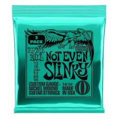 Ernie Ball 3626 Not Even Slinky húrkészlet 12-56 3 Pack