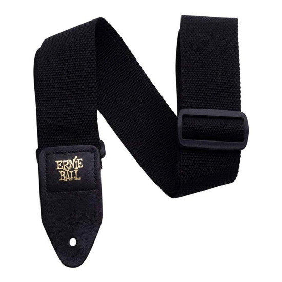 Ernie Ball 4037 gyöngyvászon gitárheveder fekete
