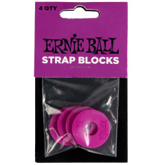 Ernie Ball 5618 Strap Blocks Purple hevederzár