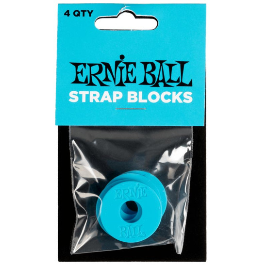 Ernie Ball 5619 Strap Blocks Blue hevederzár