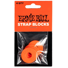 Ernie Ball 5620 Strap Blocks Red hevederzár
