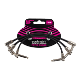 Ernie Ball 6221 Flat Ribbon Patch Kábel 15cm Fekete