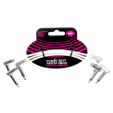 Ernie Ball 6385 Flat Ribbon Patch Kábel 15cm Fehér