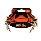 Ernie Ball 6401 Flat Ribbon Patch Kábel 7,5cm Piros