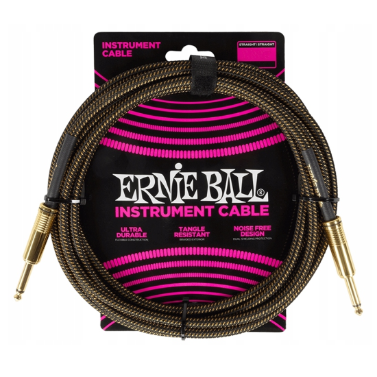 Ernie Ball 6428 Pay Dirt Szövetkábel 3m