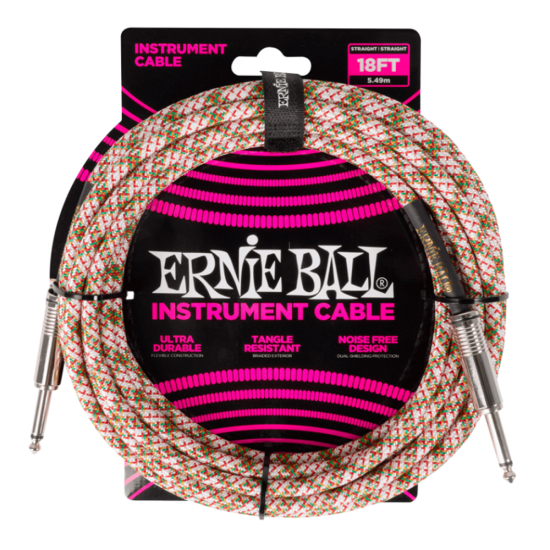 Ernie Ball 6430 Emerald Argyle Szövetkábel 5.5m