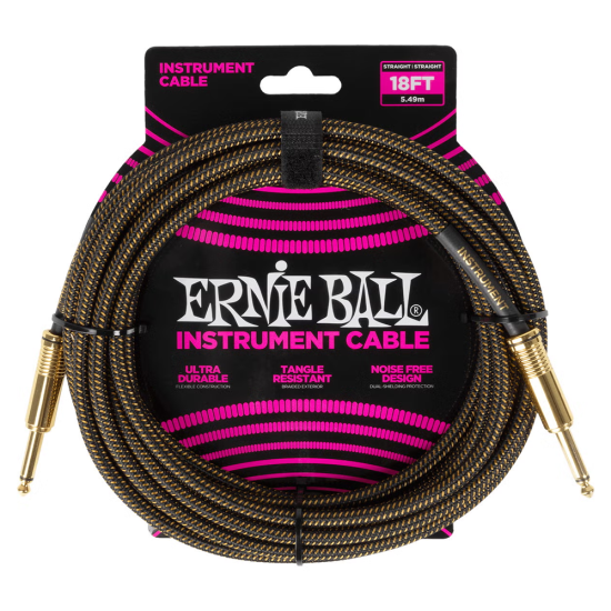 Ernie Ball 6432 Pay Dirt Szövetkábel 5.5m