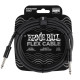 Ernie Ball 6434 Flexcable 3m gitárkábel fekete