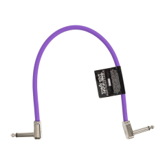 Ernie Ball 6448 Flat Patch Kábel 30cm Lila