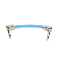 Ernie Ball 6454 Flat Patch Kábel 7,5cm Kék