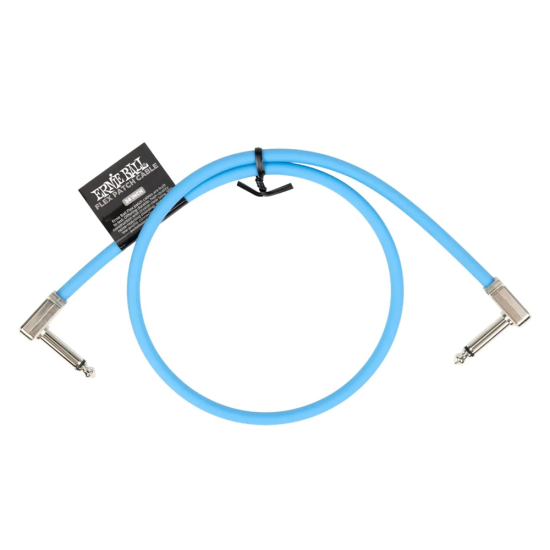 Ernie Ball 6458 Flat Patch Kábel 60cm Kék