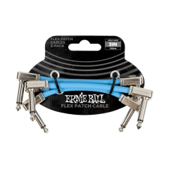 Ernie Ball 6459 Patch Kábel 7,5cm Kék