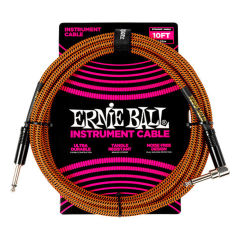 Ernie Ball 6470 Pumpkin Pie Szövetkábel 3m