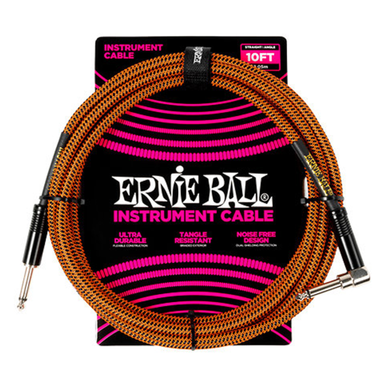 Ernie Ball 6470 Pumpkin Pie Szövetkábel 3m