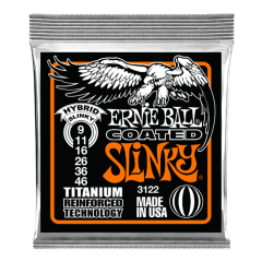 Ernie Ball 3122 Titanium RPS Coated Super Slinky 9-46