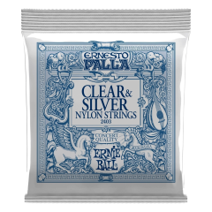 Ernie Ball 2403 Clear Silver Nylon húrkészlet