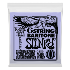 Ernie Ball 2839 Nickel Wound Baritone Slinky 13-72 húrkészlet