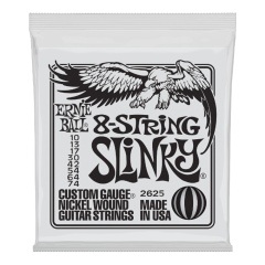 Ernie Ball 2625 Nickel Wound 8 String Slinky 10-74 8 húros húrkészlet