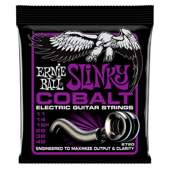 Ernie Ball 2720 Cobalt Power Slinky húrkészlet 11-48