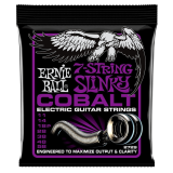 Ernie Ball 2729 Cobalt Slinky húrkészlet 11-58 7 húros húrkészlet