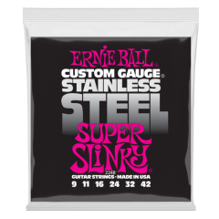 Ernie Ball 2248 Stainless Steel Super Slinky 9-42 húrkészlet