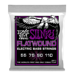Ernie Ball 2811 Power Slinky Flatwound 55-110 húrkészlet