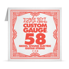 Ernie Ball Single Nickel Wound 058