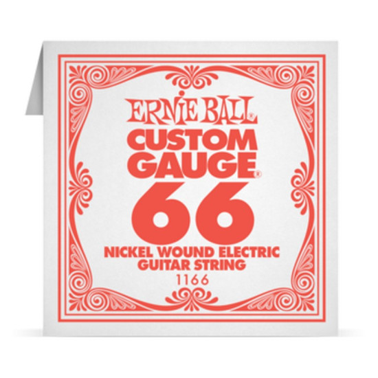 Ernie Ball Single Nickel Wound 066