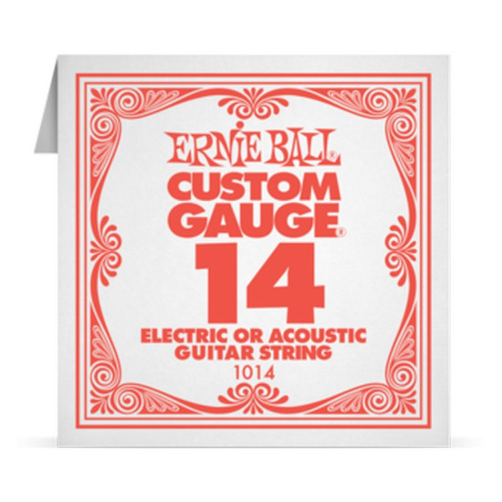 Ernie Ball Single Plain Steel 014