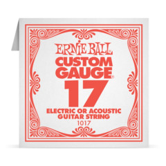 Ernie Ball Single Plain Steel 017