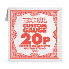 Ernie Ball Single Plain Steel 020
