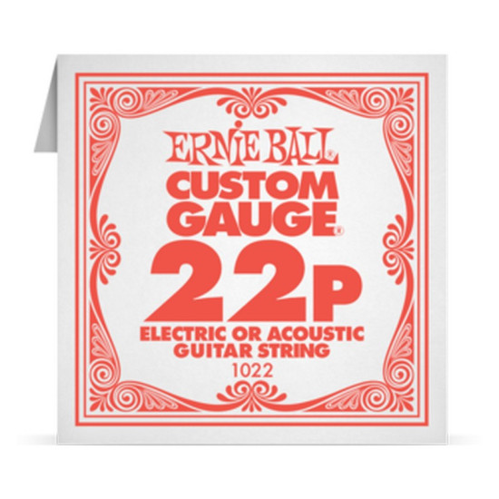 Ernie Ball Single Plain Steel 022