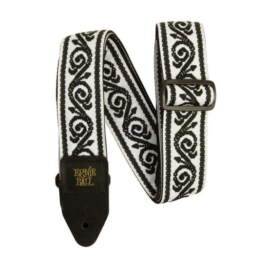 Ernie Ball 5342 Jacquard Black Vine gitárheveder