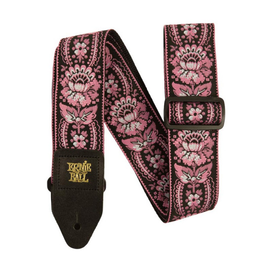 Ernie Ball 5347 Jacquard Pink Orleans gitárheveder