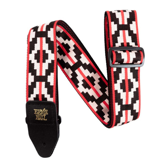 Ernie Ball 5322 Jacquard Ristra Red gitárheveder